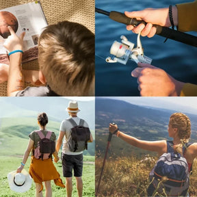 🔥Black Friday🔥 Kit 12 Pulseiras Repelentes - Proteção natural por até 300 horas