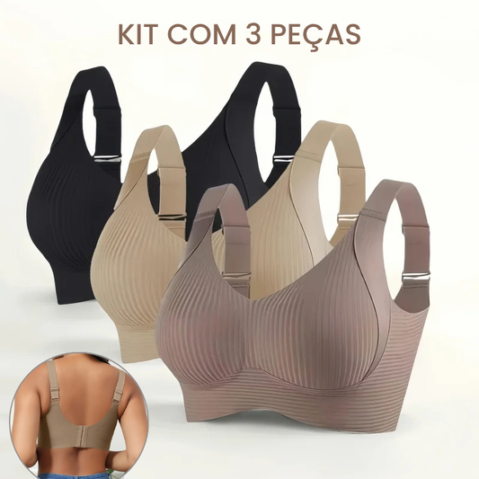Kit 3 Sutiãs Bend UpModelador - Levantas e Modela os seios
