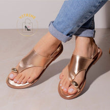 Rasteirinha Anel de Dedo – Leve, Confortável e Atemporal