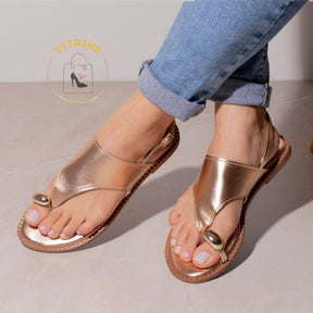 Rasteirinha Anel de Dedo – Leve, Confortável e Atemporal