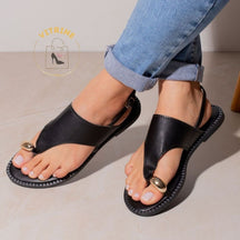 Rasteirinha Anel de Dedo – Leve, Confortável e Atemporal