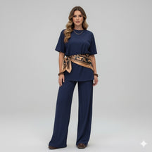 🔥Black Friday🔥Conjunto Feminino Bend - Elegância e Conforto