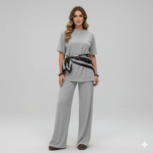 🔥Black Friday🔥Conjunto Feminino Bend - Elegância e Conforto