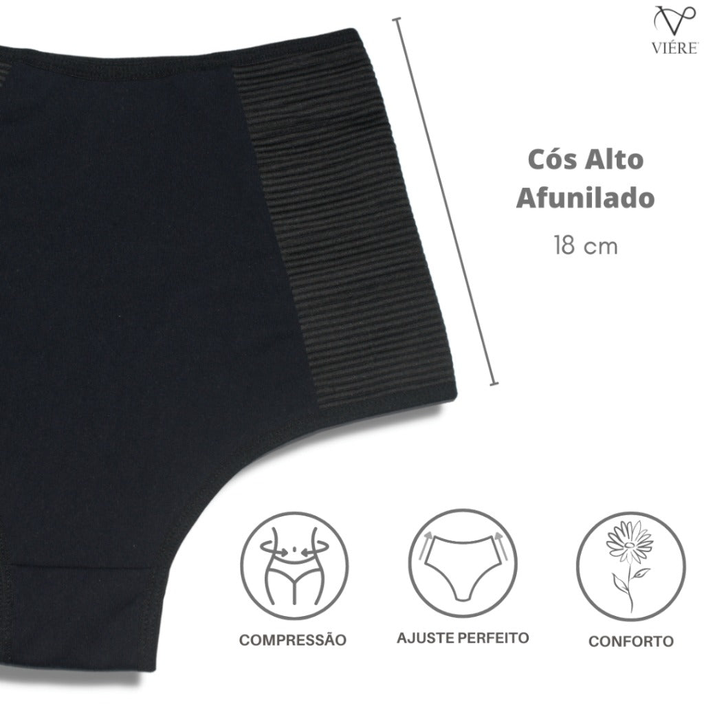 Kit 4 Cintas Modeladoras com Alta Compressão