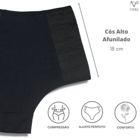 Kit 4 Cintas Modeladoras com Alta Compressão