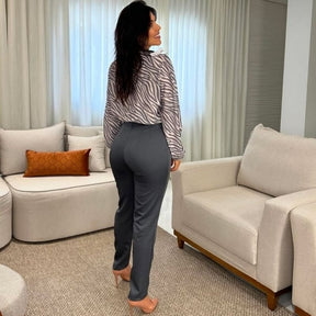 Calça Alfaiataria Cintura Alta