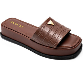 Tamanco Flatform Juta