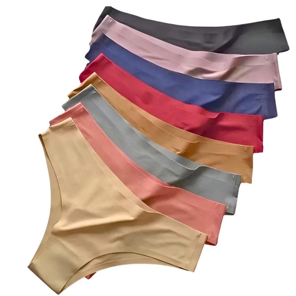 Kit 05 Calcinhas Sem Costura Tanga – Corte a Laser