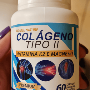 🔥Black Friday🔥 Kit 3 Colágeno tipo 2 - Cálcio, Magnésio, Vitamina D3, Vitamina K2 - 180 Cápsulas