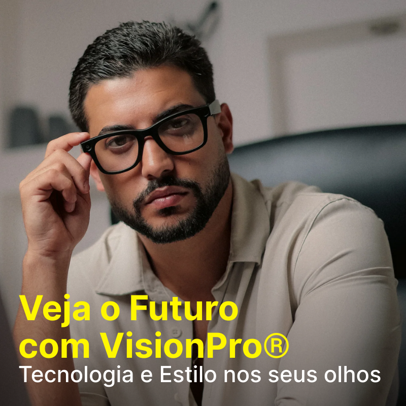 🔥Black Friday🔥 Óculos Bend VisionPro® - Estilo e Qualidade para capturar a vida com as mãos livres