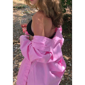 Camisa Feminina de Linho Oversized